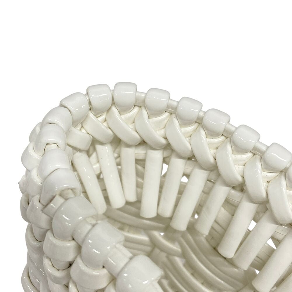 Balenciaga Bistro XS Basket Tote Bag 671342 Polyurethane Polyester Cotton - Picture 14 of 15